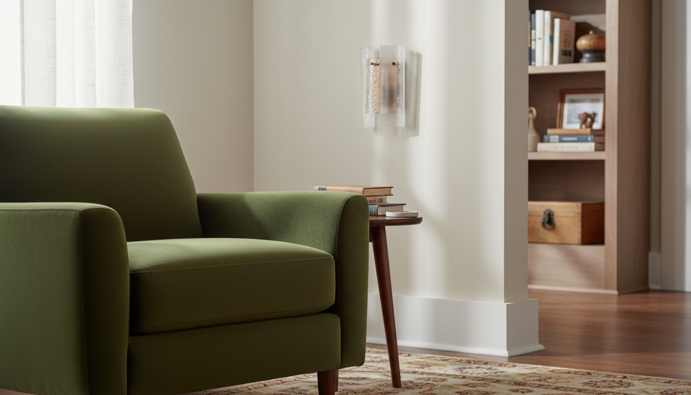 Velora wandlamp in woonkamer