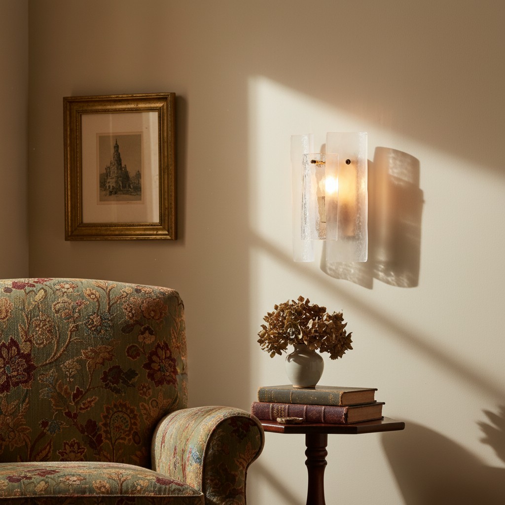 Velora wandlamp in sfeervolle kamer