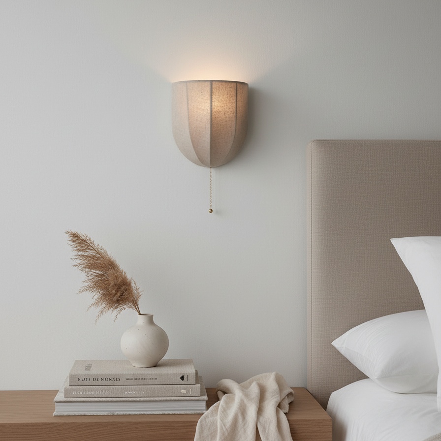 Fablune wandlamp als bedlamp