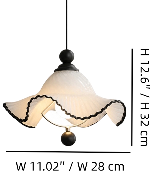 Afmetingen van de Cazelle hanglamp