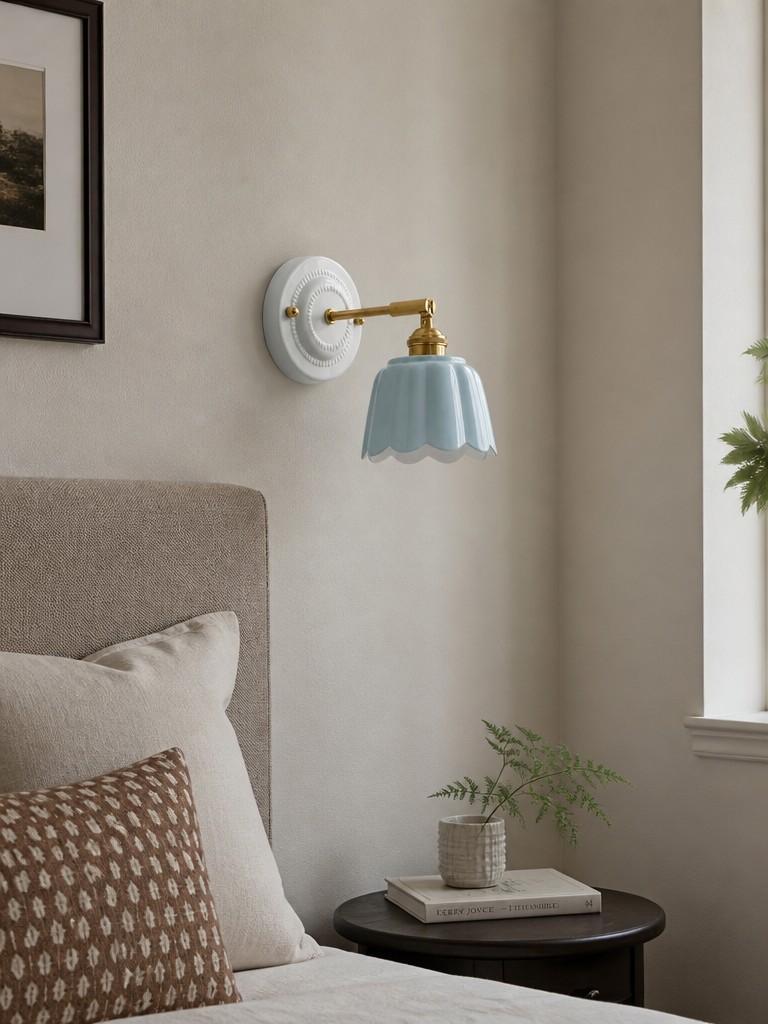 Cienax wandlamp in een lichte hal
