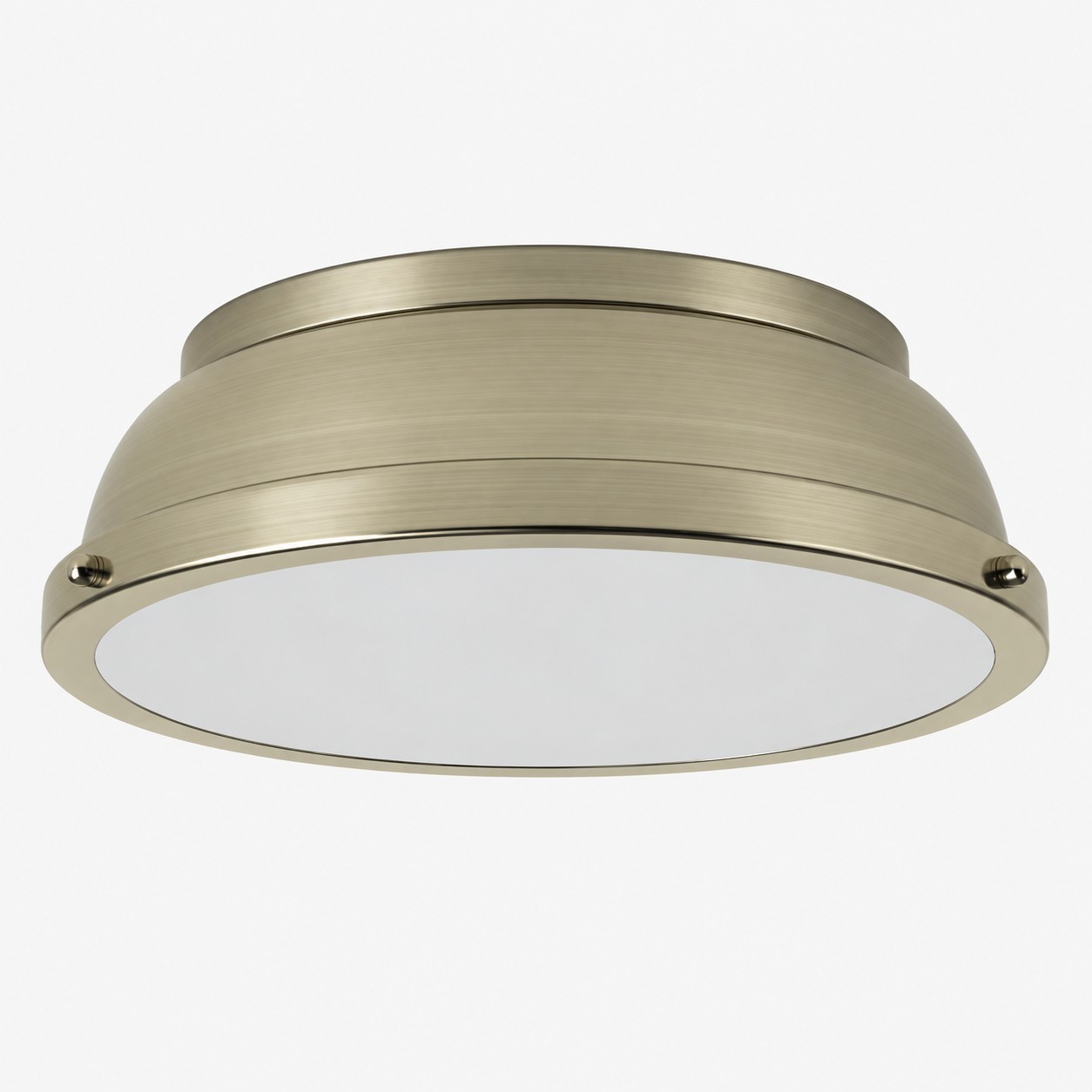 Metal Flush Ceiling Light with a low-profile shade and colour choices
