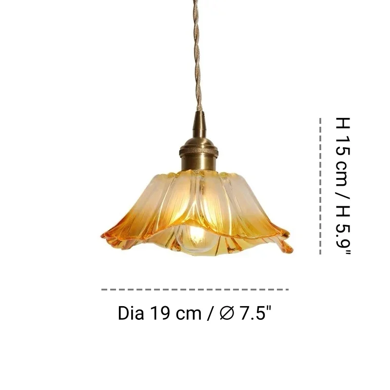 Small - Dia 19 cm × H 15 cm