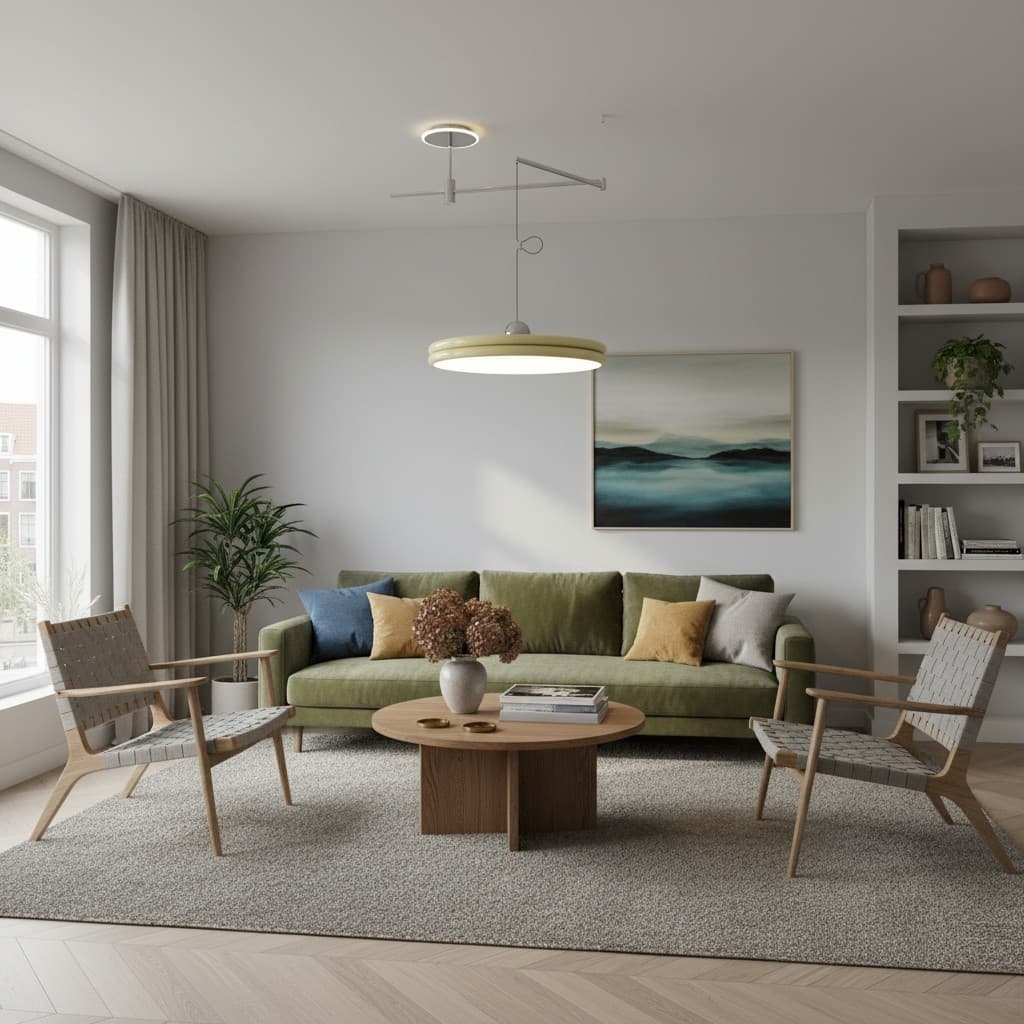 Ideale plaatsing in woonkamer
