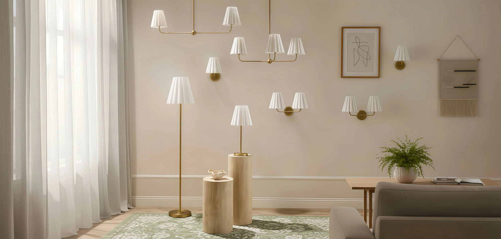 Ruffmeto-serie in een interieur
