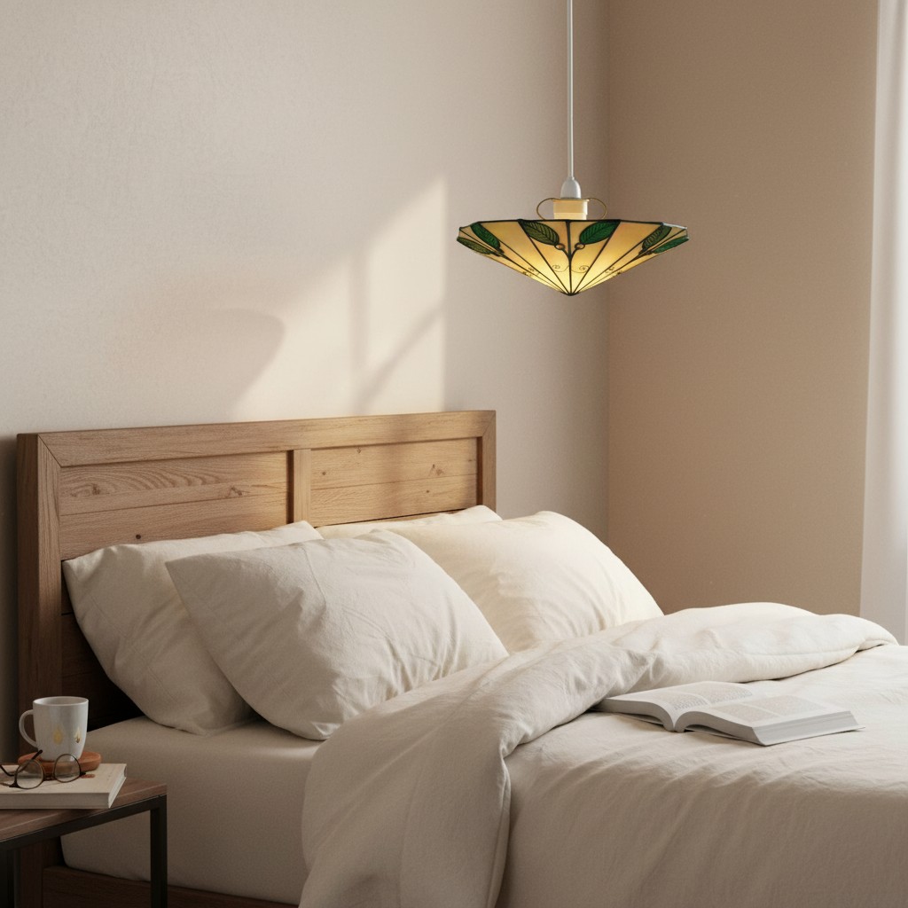 TF Harken lamp in slaapkamer
