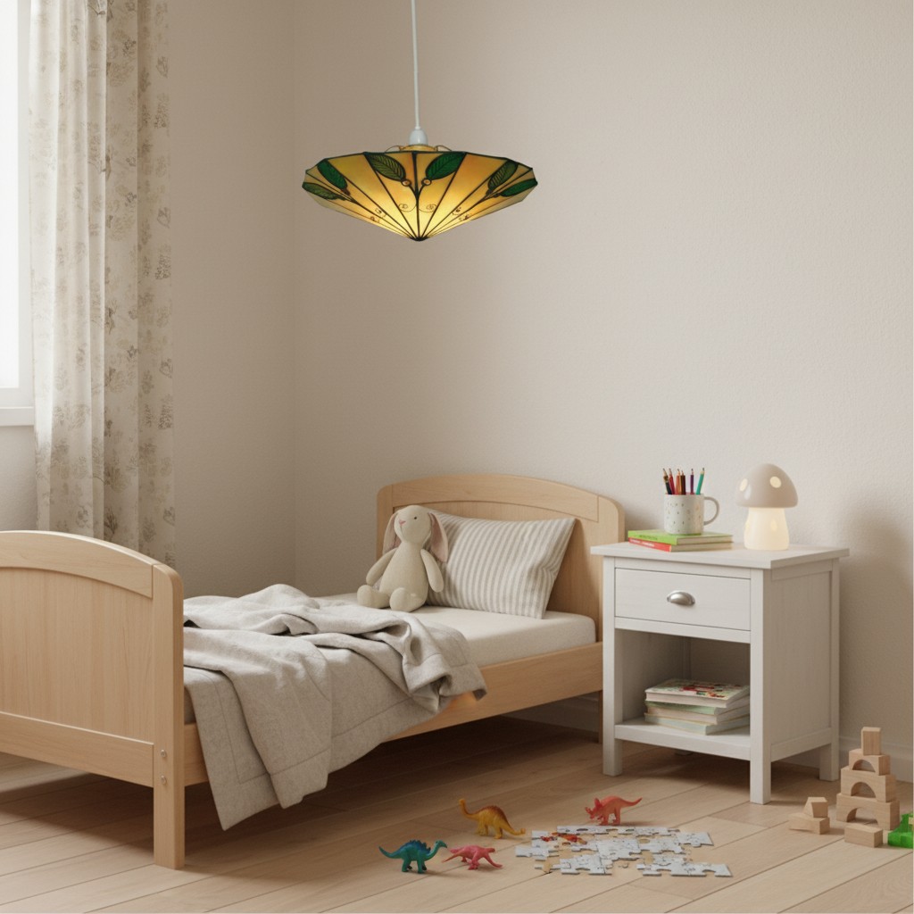 TF Harken lamp in een kinderkamer