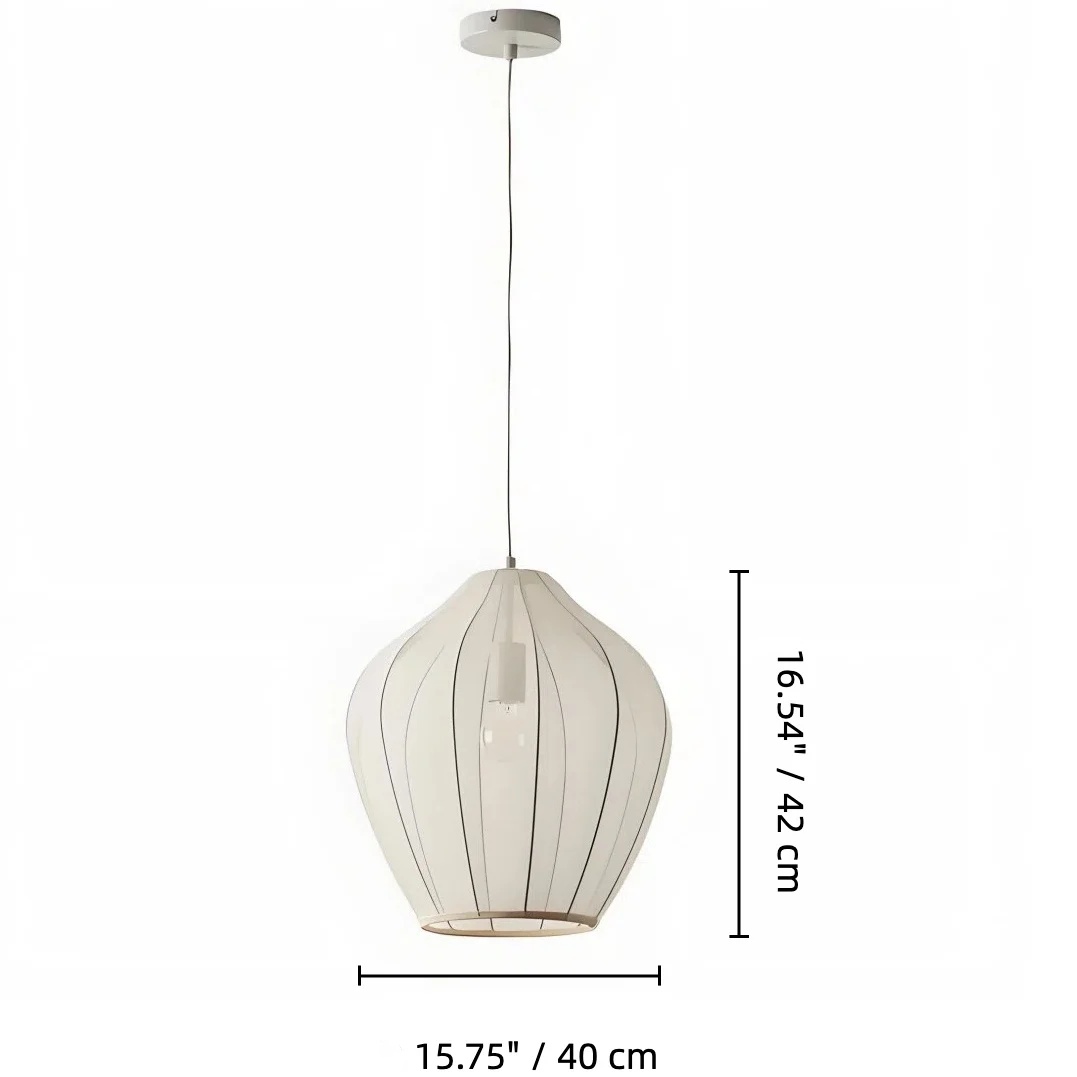 Lumifil hanglamp maattekening 15.75 inch / 40 cm