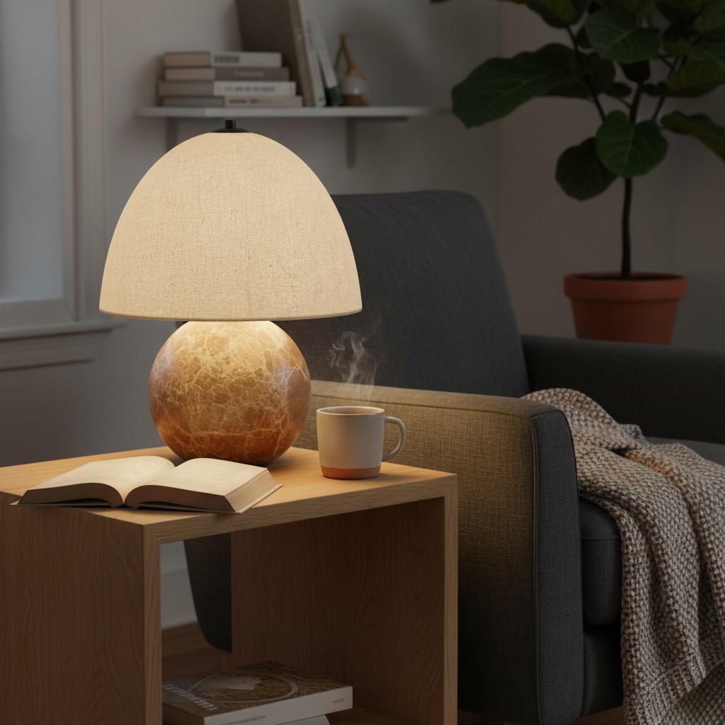 Cordove tafellamp met zachte sfeerverlichting