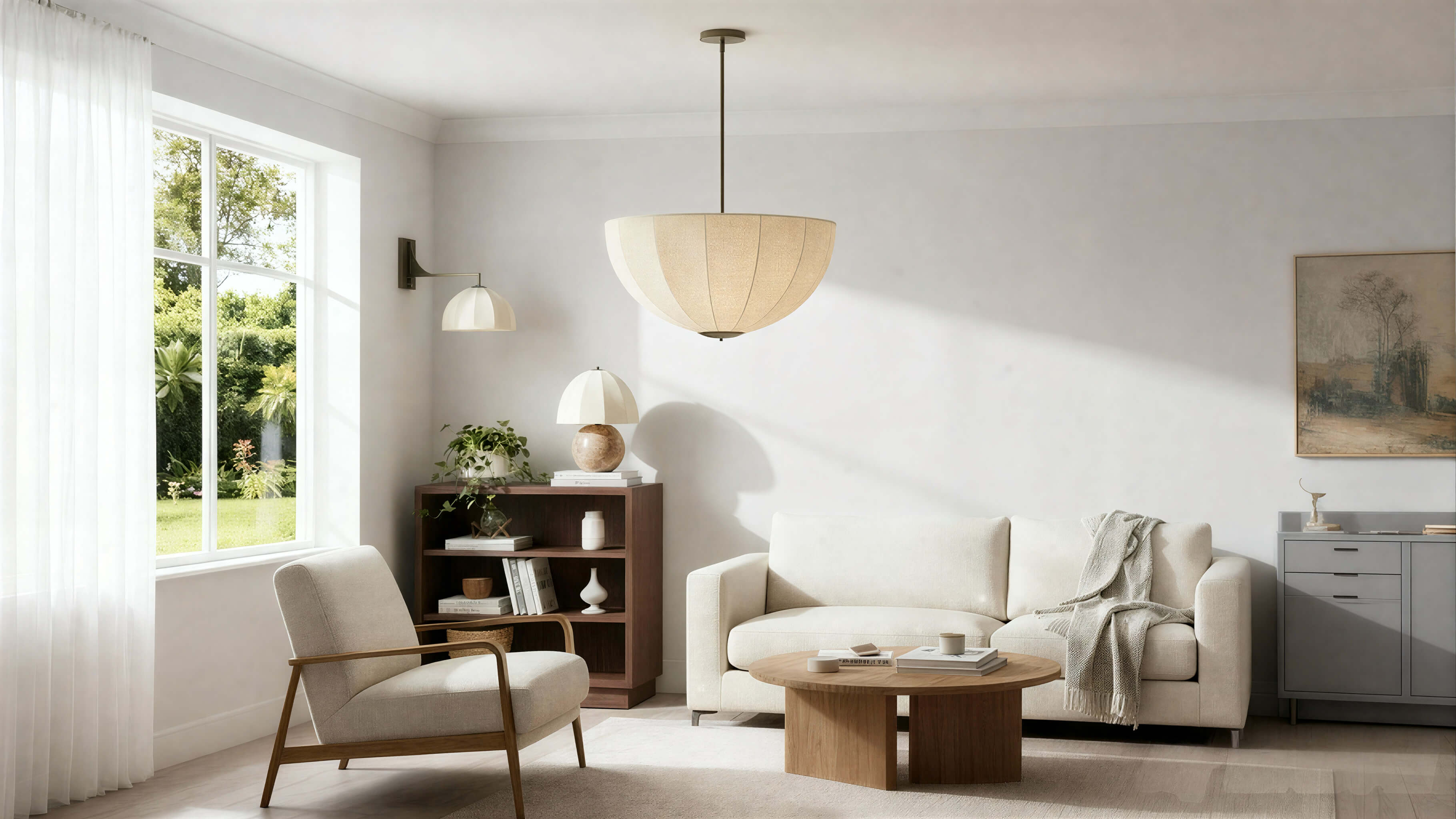 Cordove-serie in een lichte woonkamer