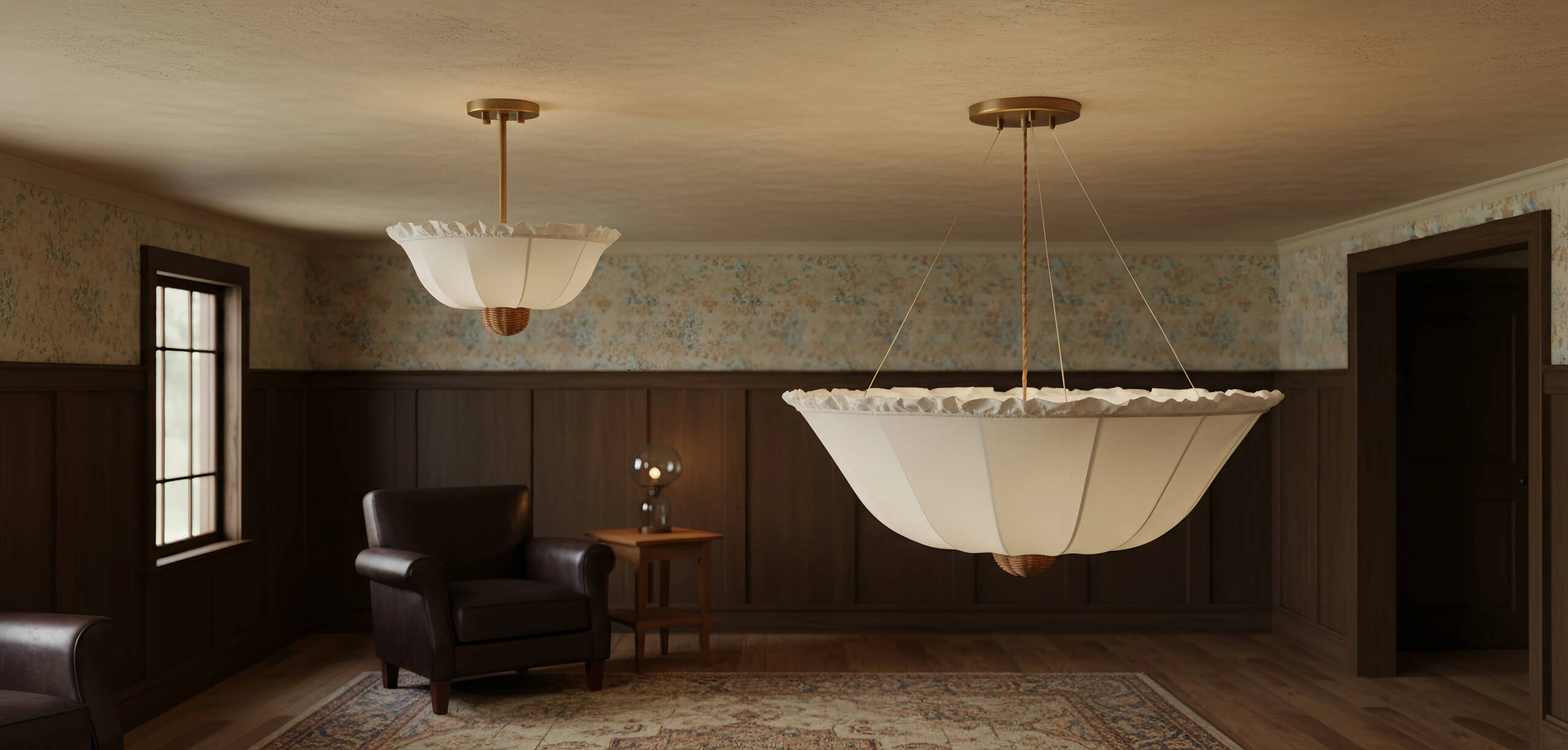 Wickara serie in kamer met twee formaten