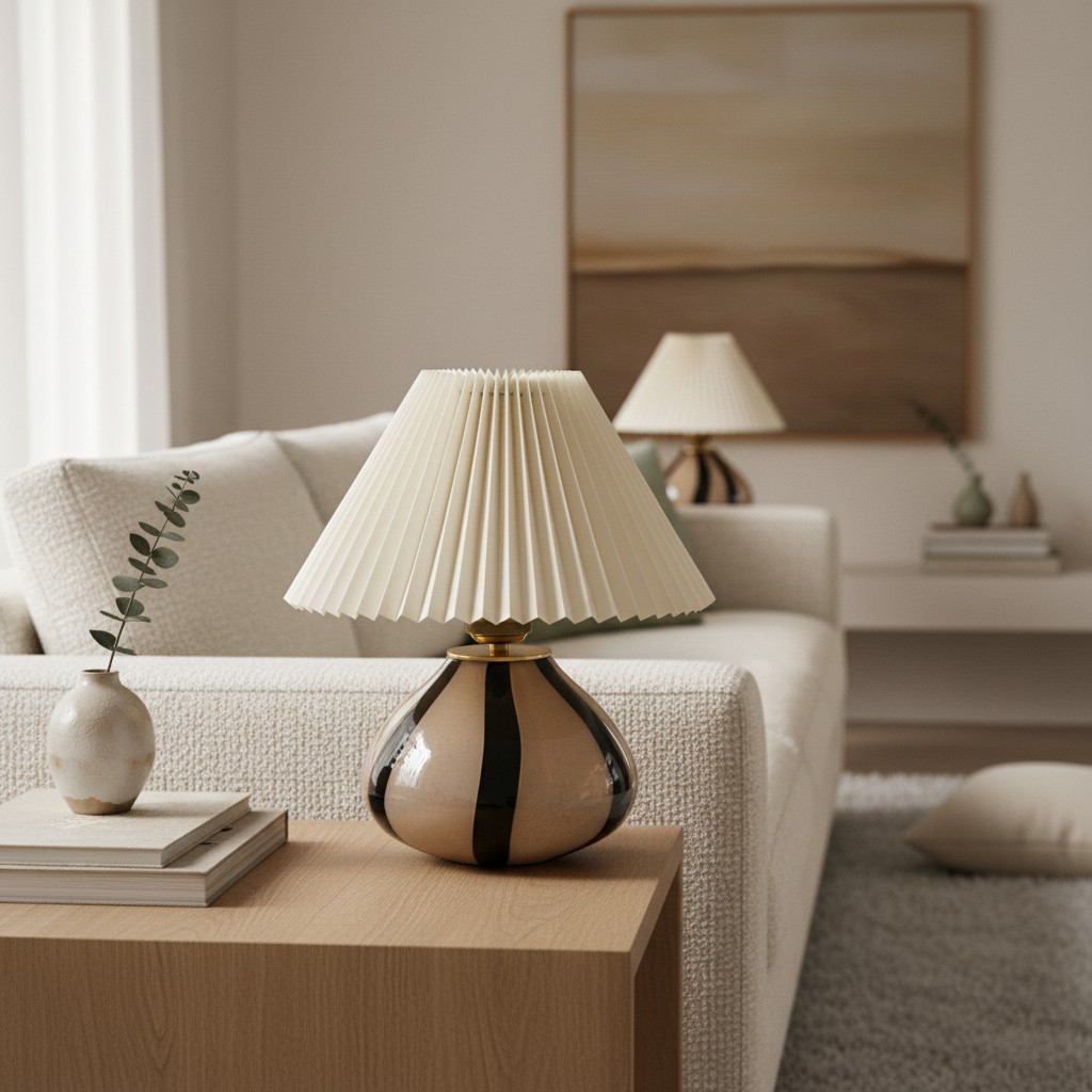 Undara tafellamp als sfeerlamp in een woonkamer