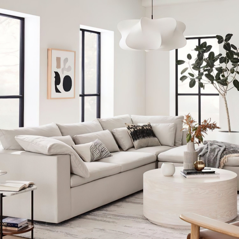 Elysia hanglamp in woonkamer