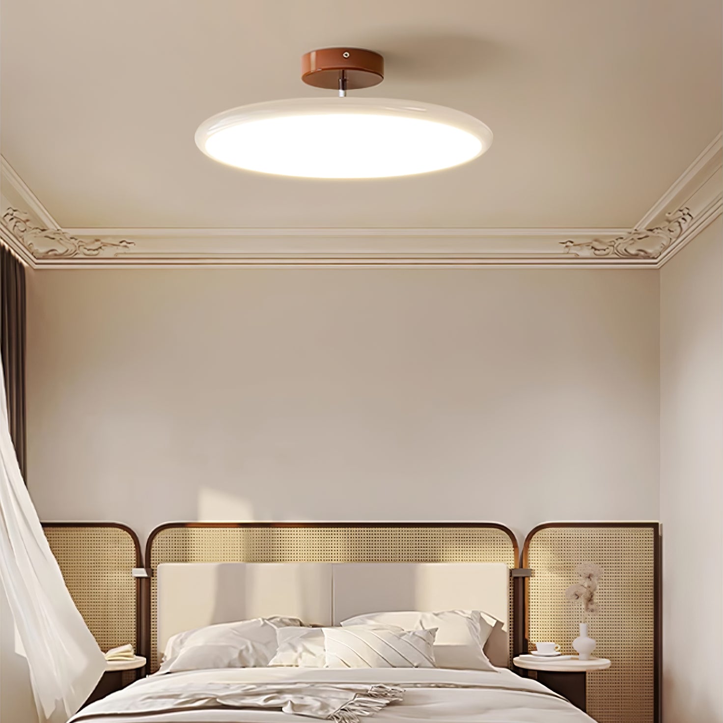 Lola plafondlamp in slaapkamer