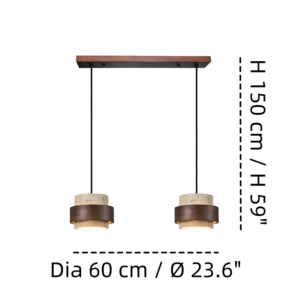 2 hoofden maatdiagram