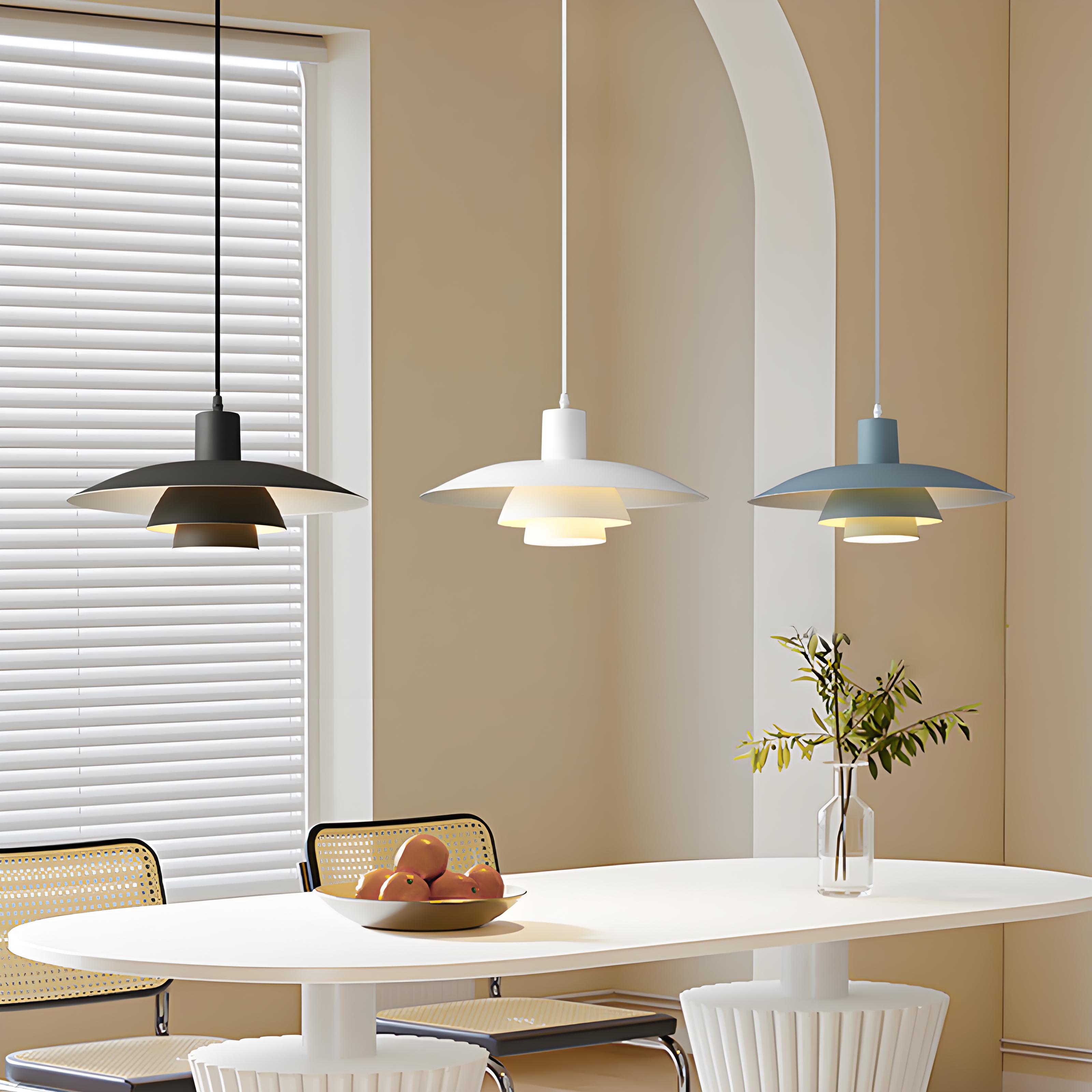 Schijfvormige hanglamp