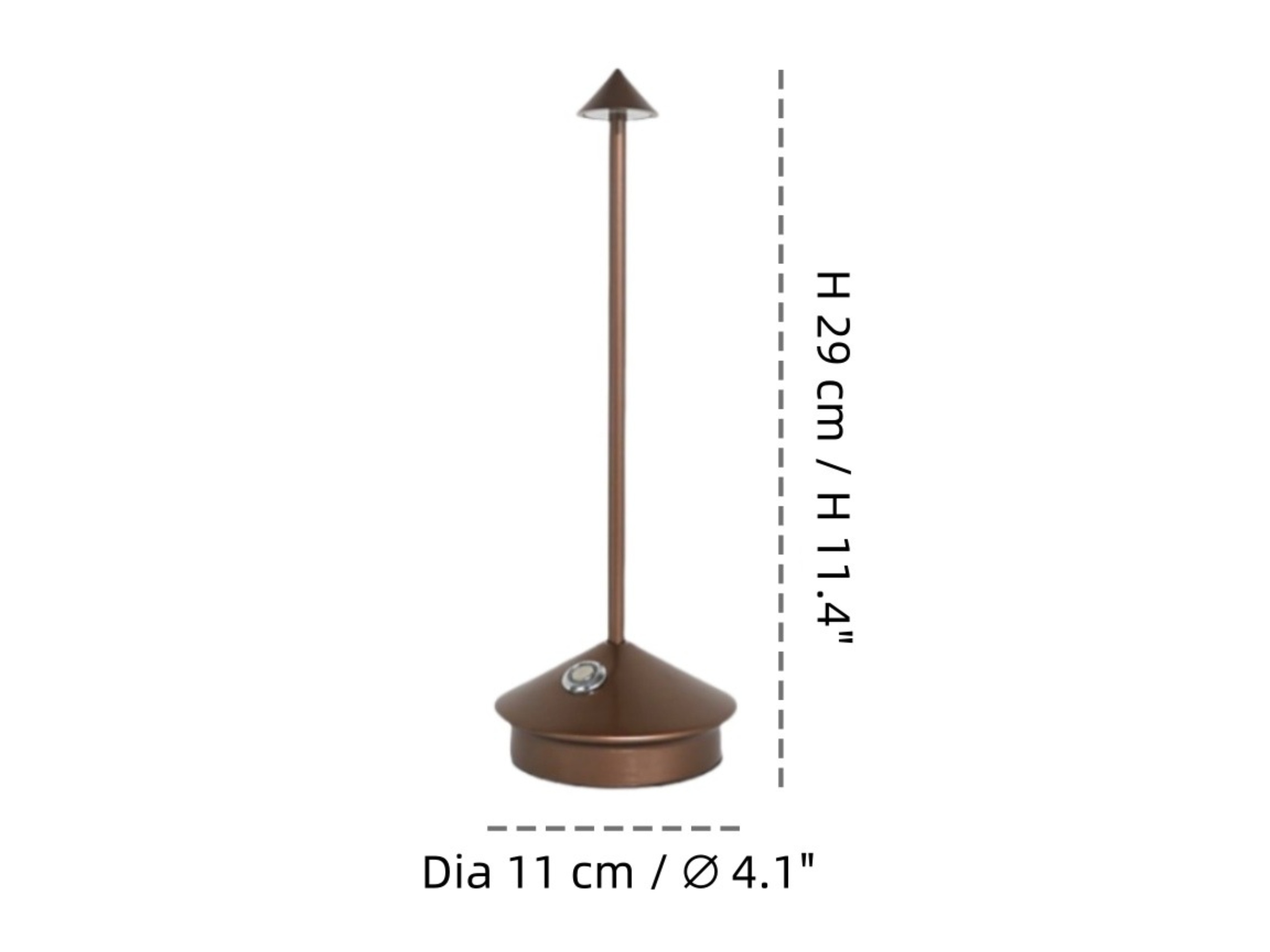 Lampkenmerken en afmetingen