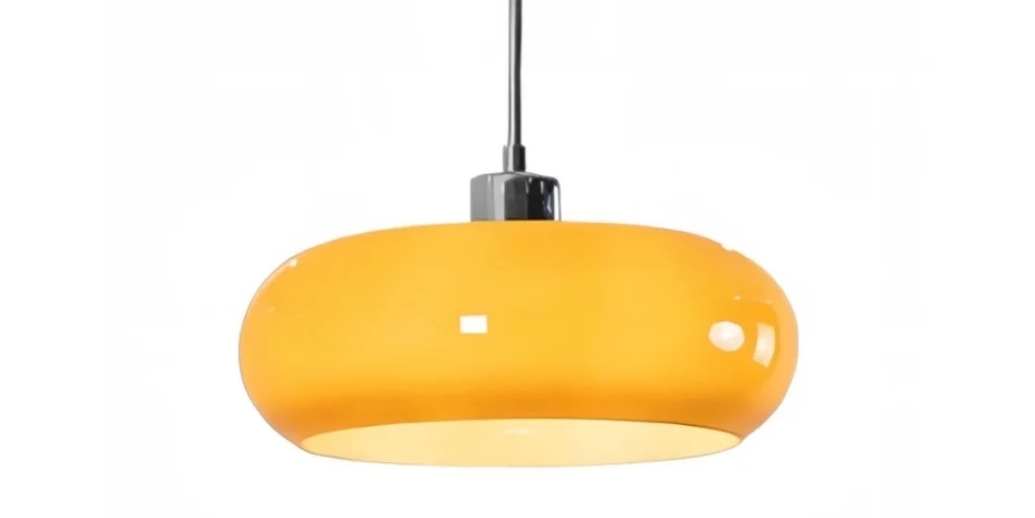 Oranje kleur hanglamp