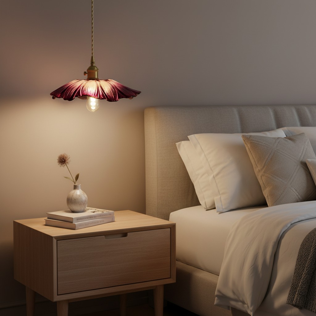 Slaapkamer, nachtkastje, kaptafel