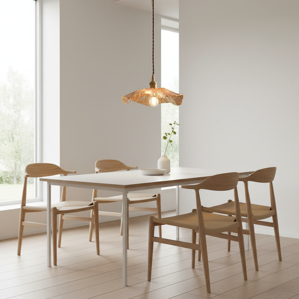 Eetkamer, boven de eettafel