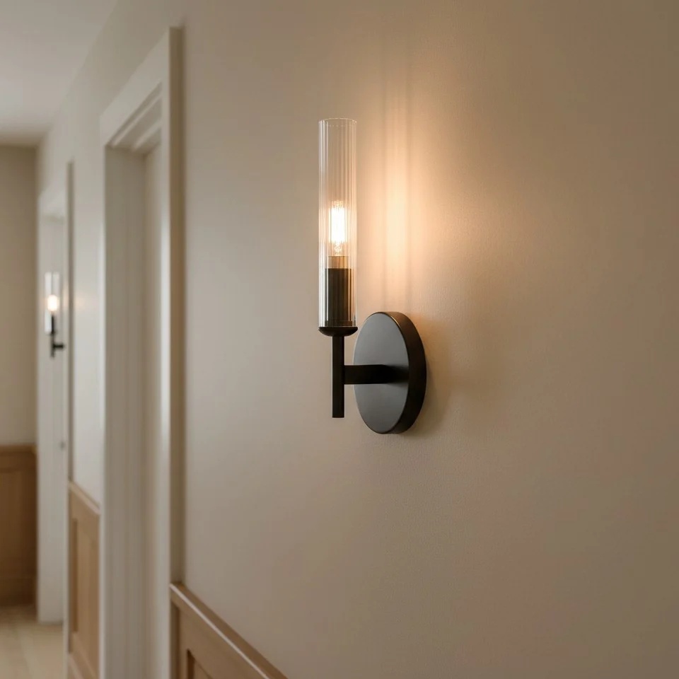 Bravira wandlamp met 1 hoofd in gang