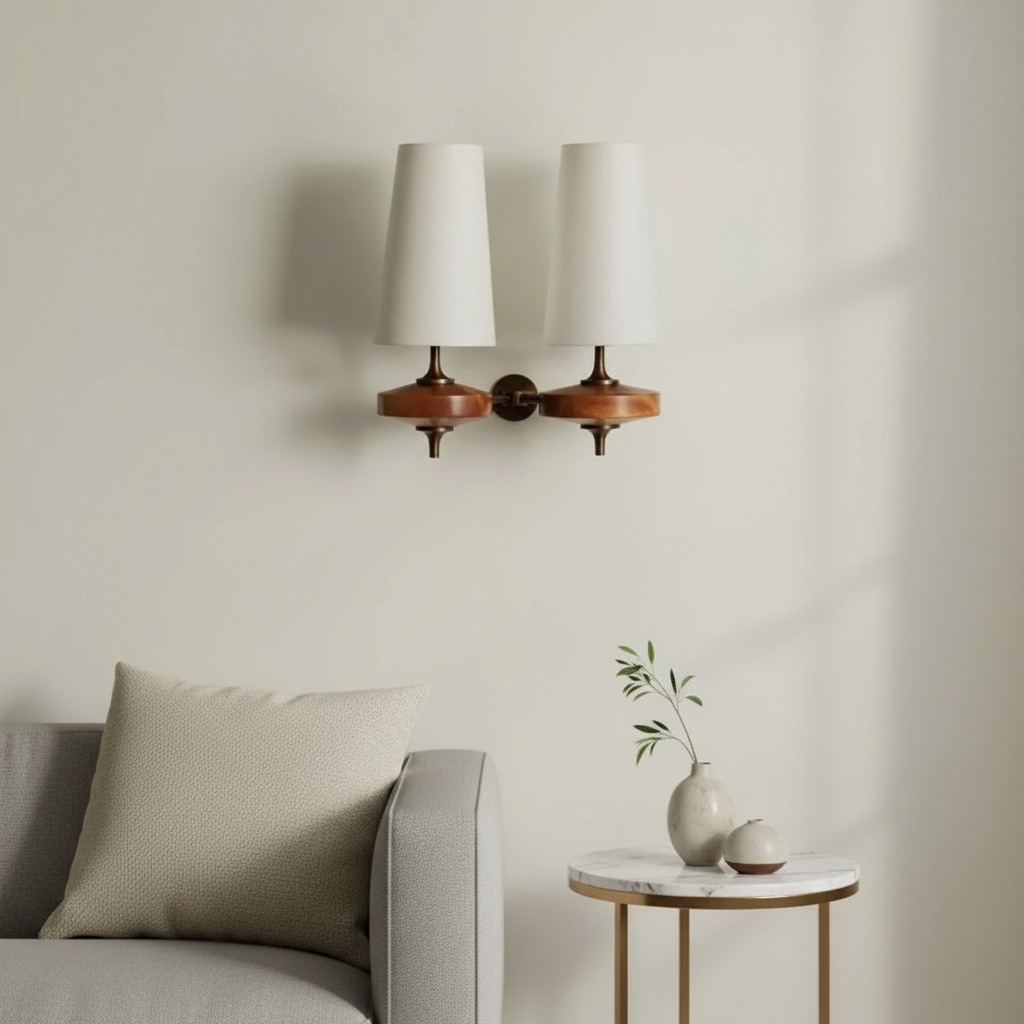 Hour Rho wandlamp bij zithoek