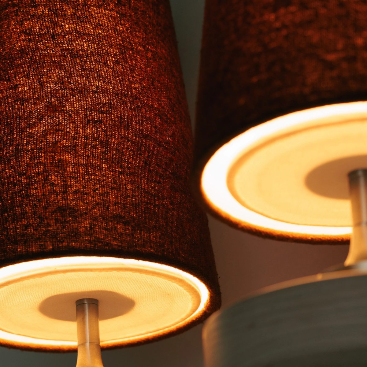 Warme sfeerverlichting detail