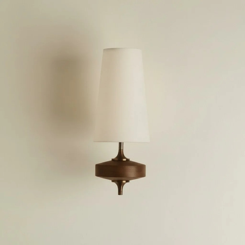 1 Hoofd witte lampenkap