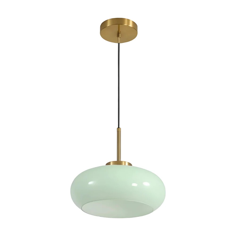 Mintgroene Bauhaus hanglamp
