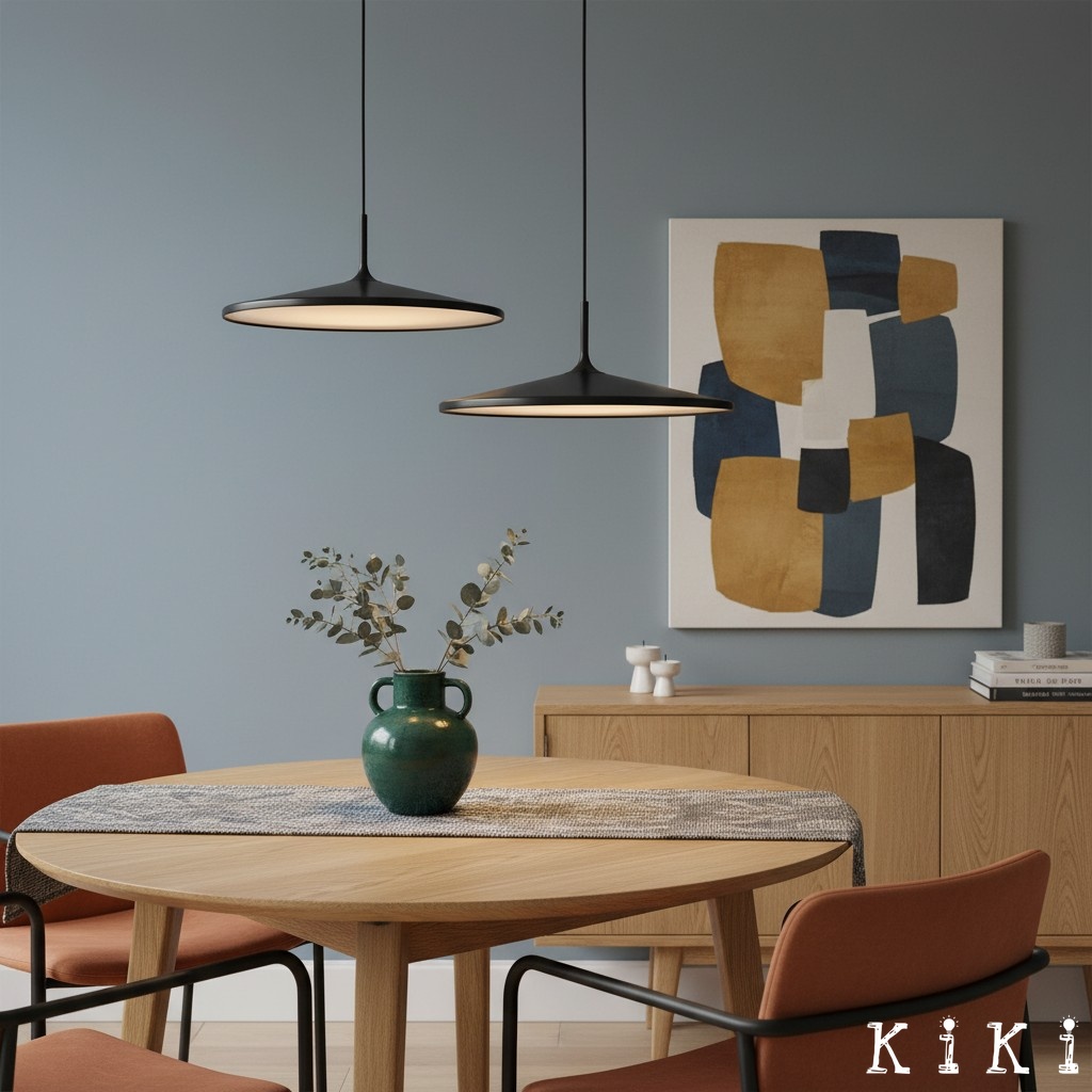 Inspiratiegalerij woonkamer met UFO hanglampen
