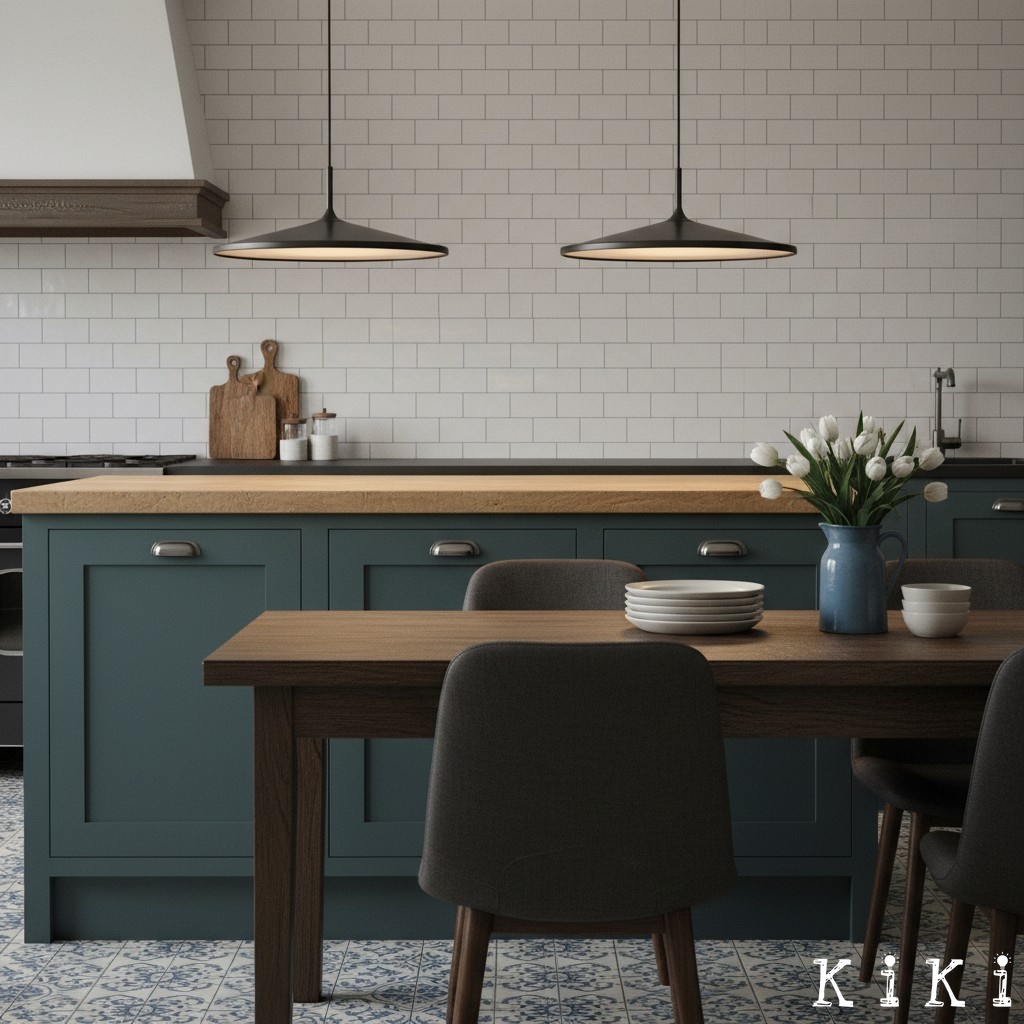 Inspiratiegalerij keuken met UFO hanglampen