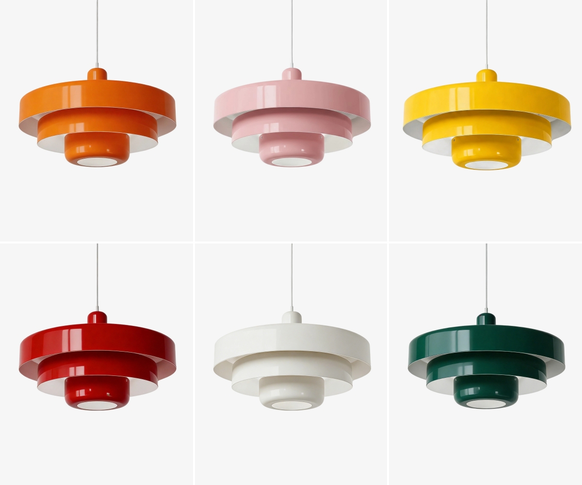 Originele afwerking kleuren van de Nordic Macaron hanglamp