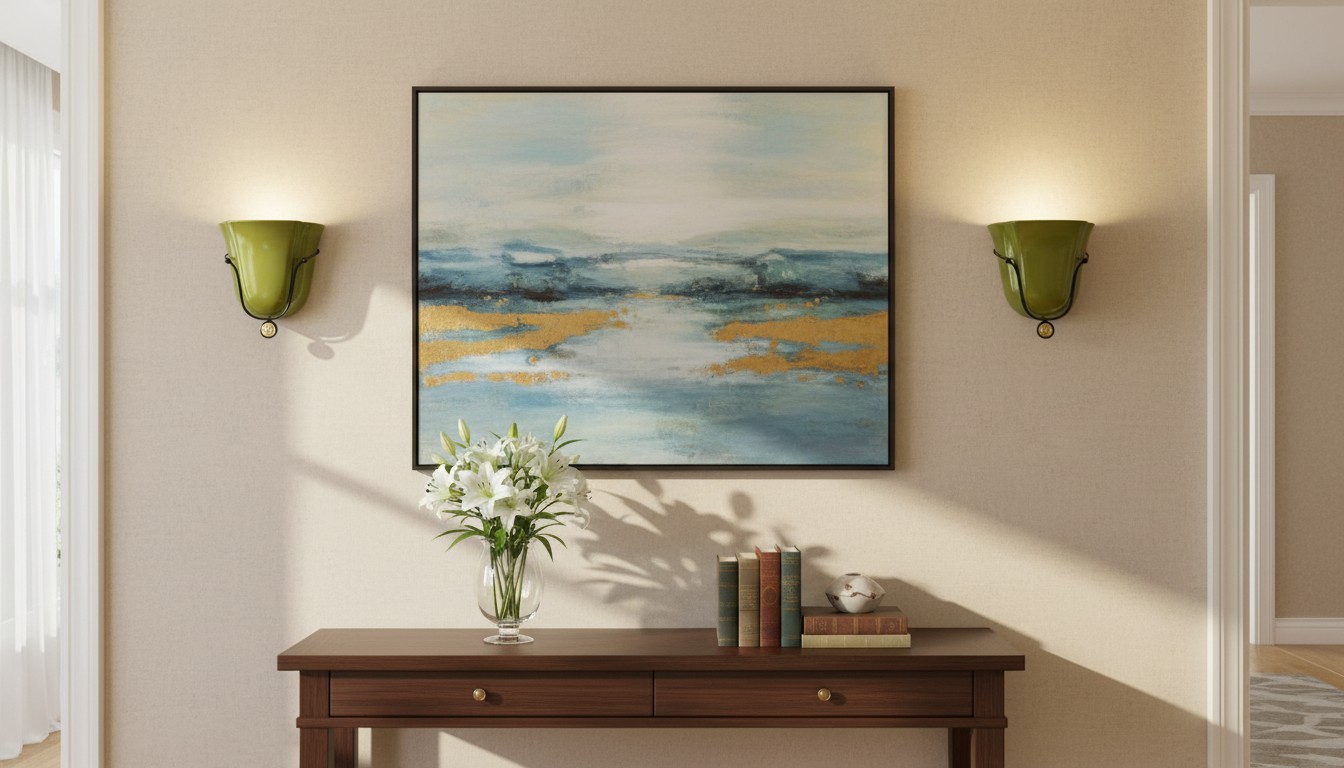 Bellina glazen wandlamp