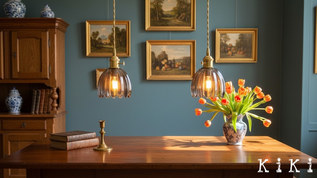 Blossix hanglamp real display met warme gloed