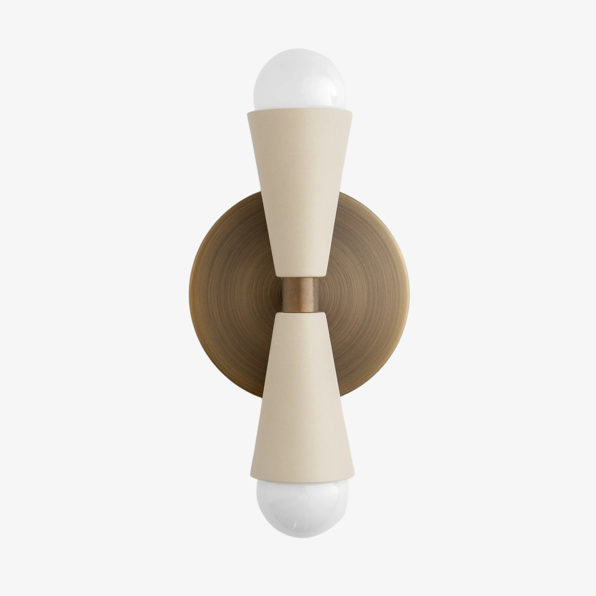 Pyralis wandlamp met lichte kappen