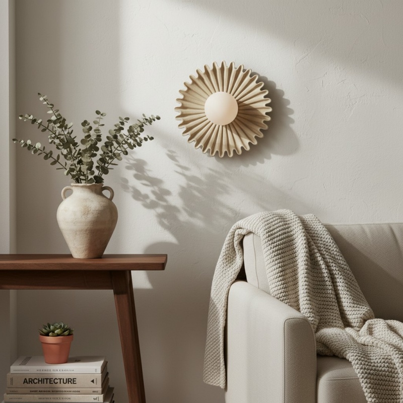 Glova wandlamp in woonkamer