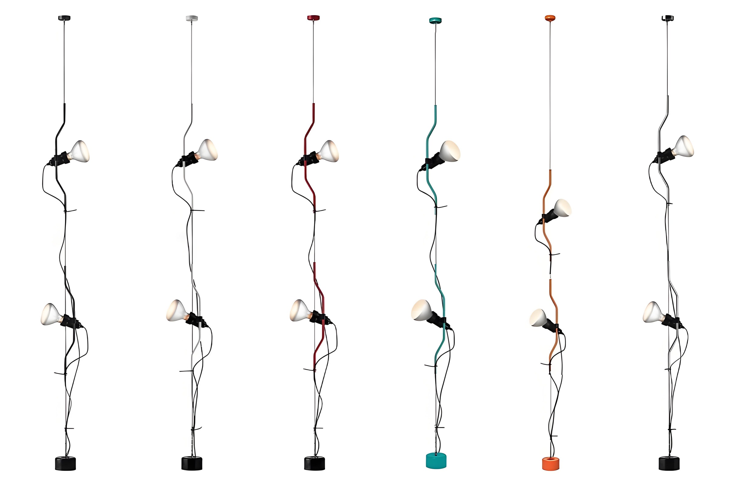 Beschikbare kleuren van de Parentesi vloerlamp