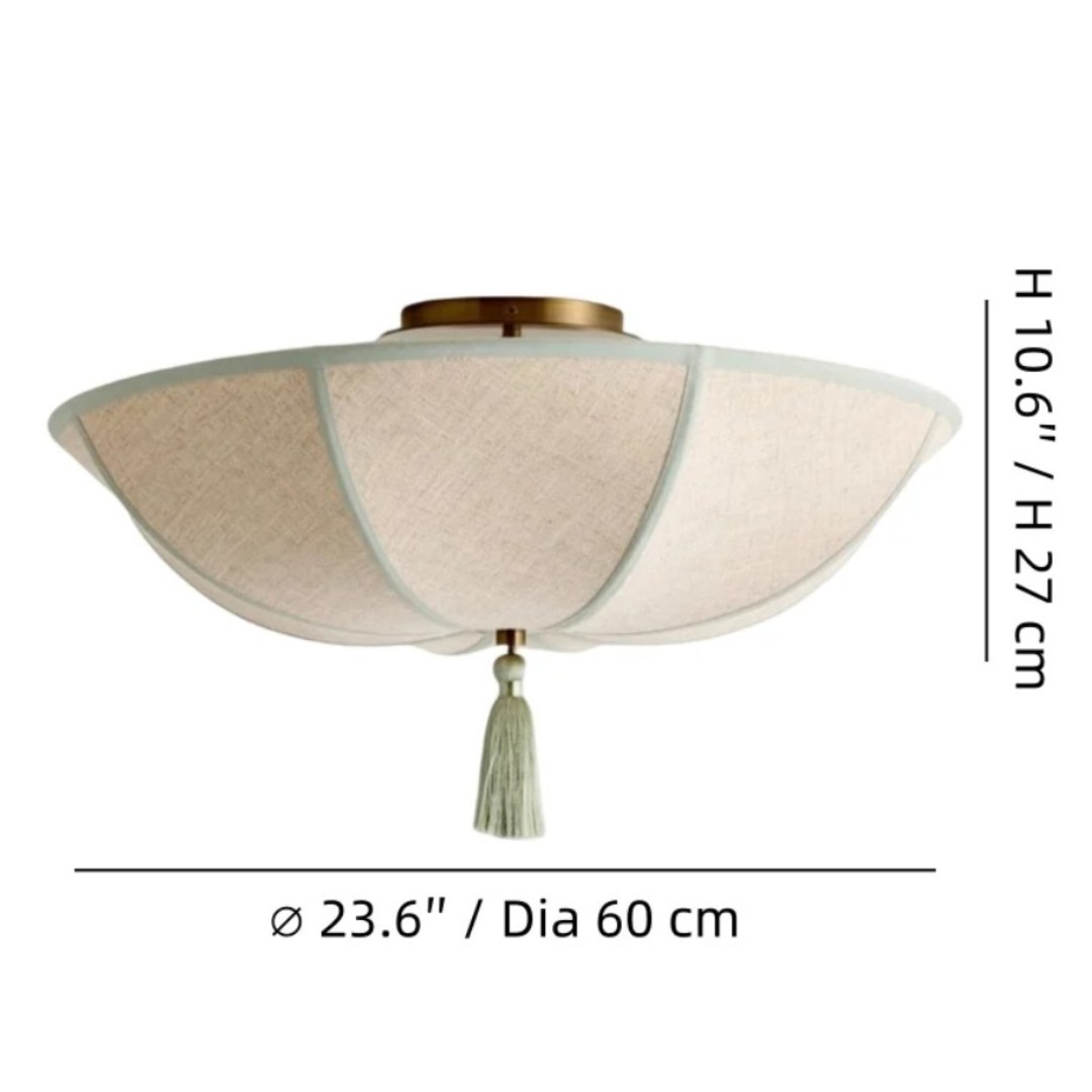 Valoflor maatdiagram 23.6 inch Dia 60 cm