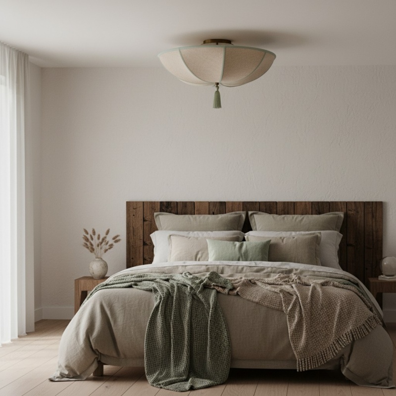 Valoflor plafondlamp in slaapkamer