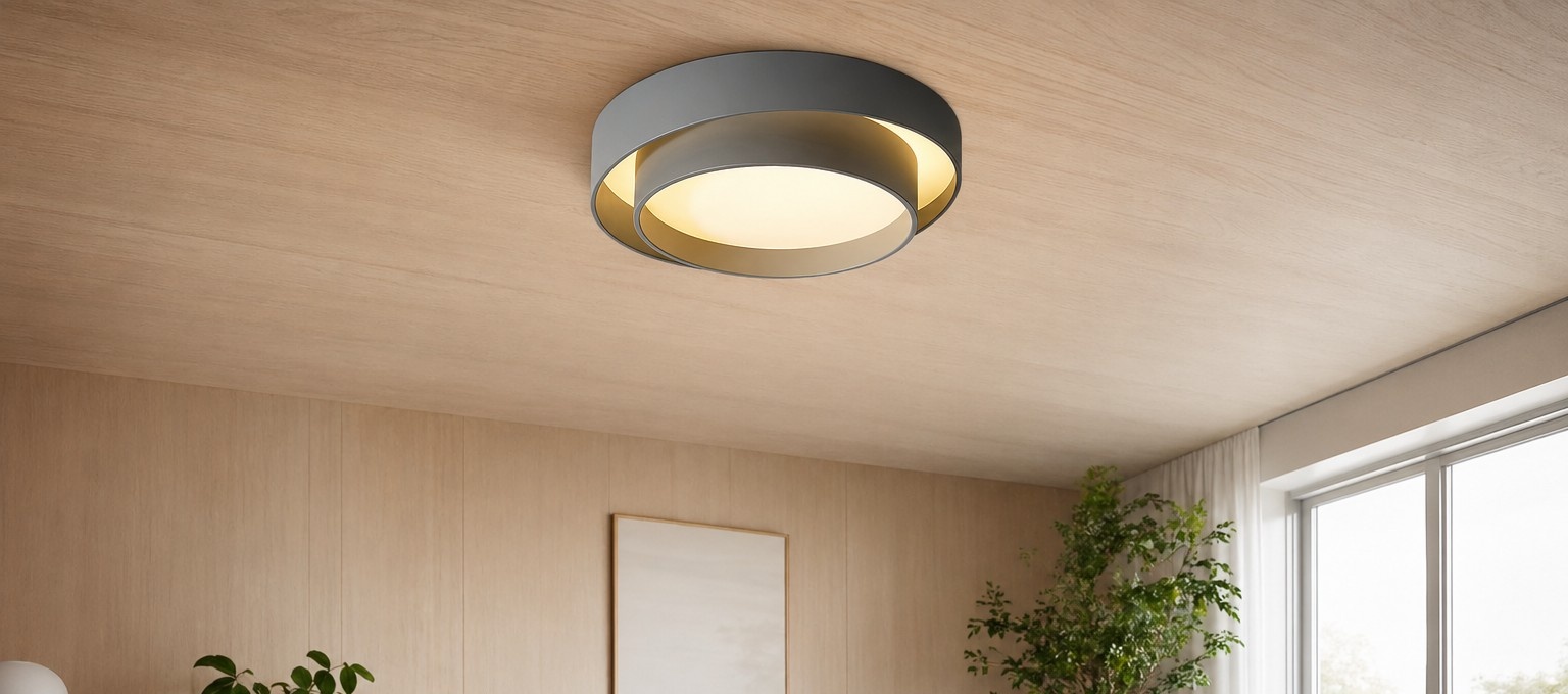 LED-plafondlamp met zachte verlichting