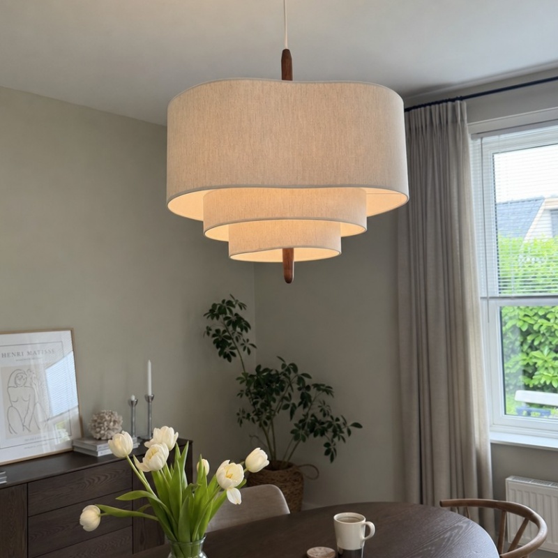 Klantfoto Softlume hanglamp met warme gloed