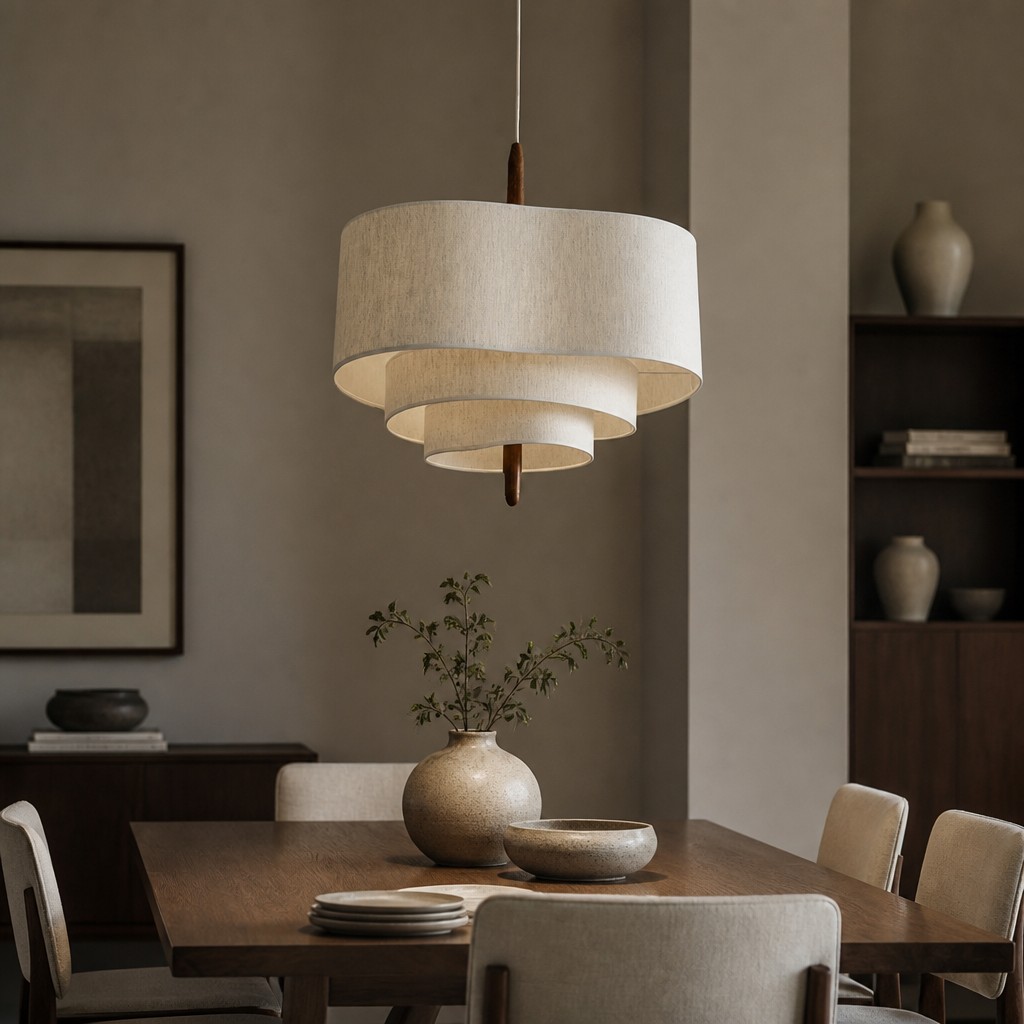 Softlume hanglamp in interieur