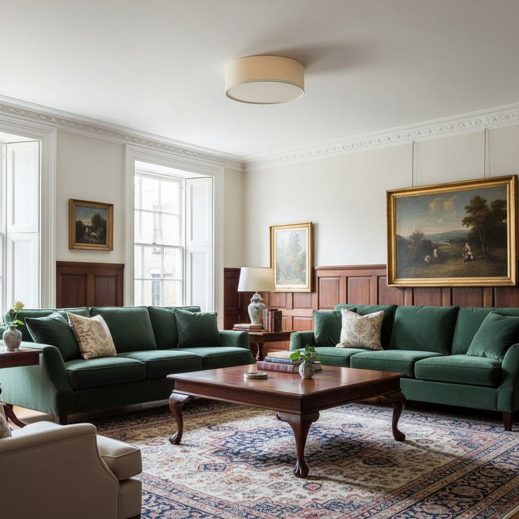 Inspiratiegalerij klassieke woonkamer