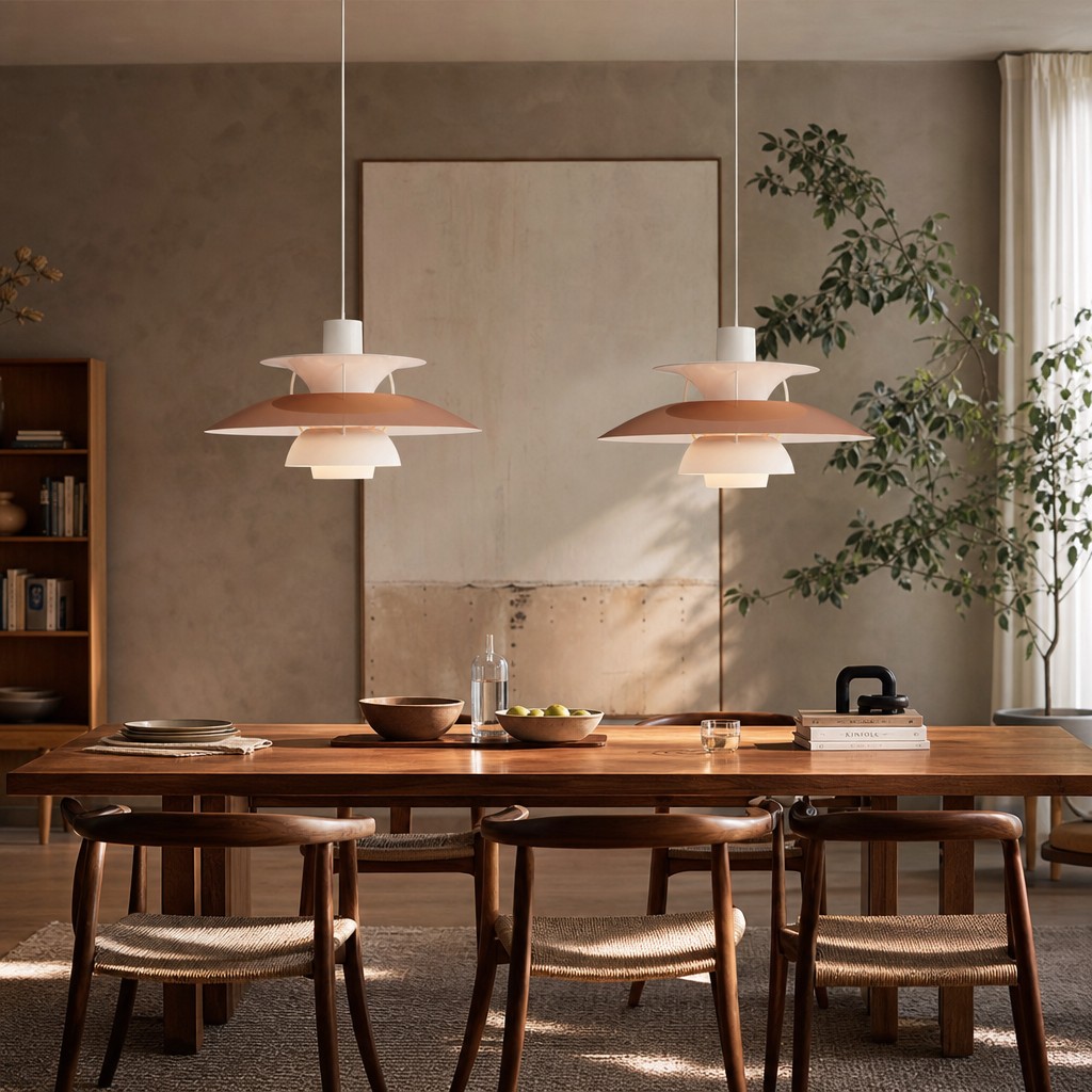 Morandi hanglamp sfeerbeeld