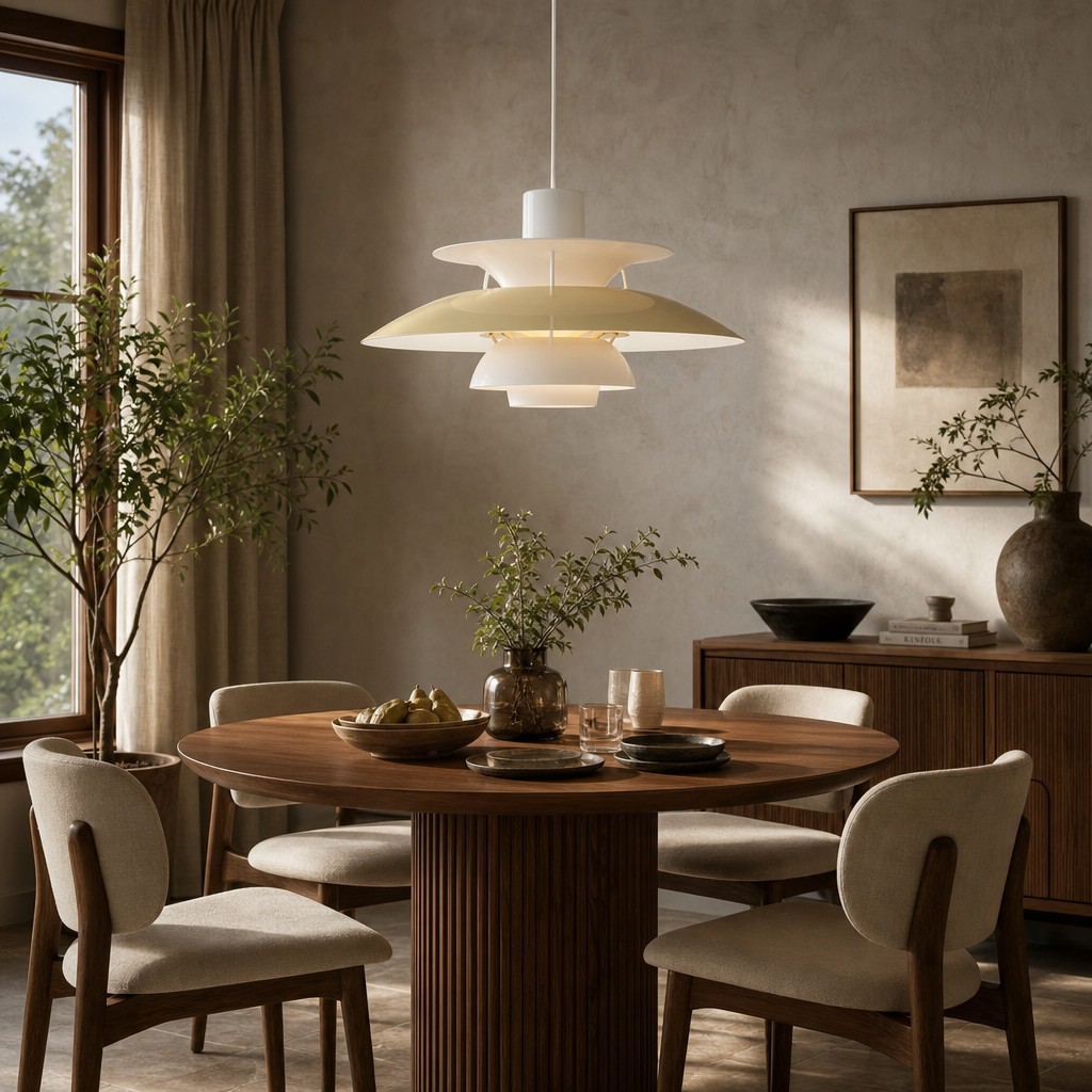 Hanglamp in interieur