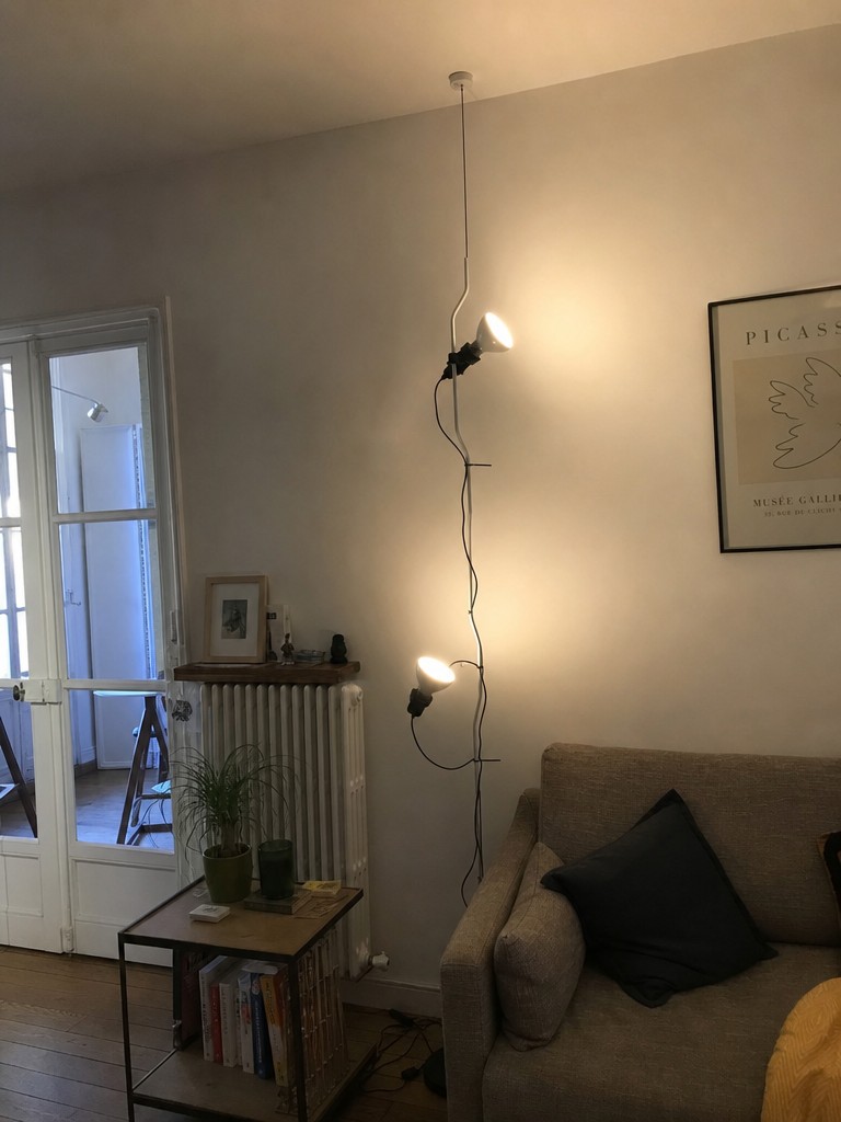 Parentesi lamp met sfeerverlichting