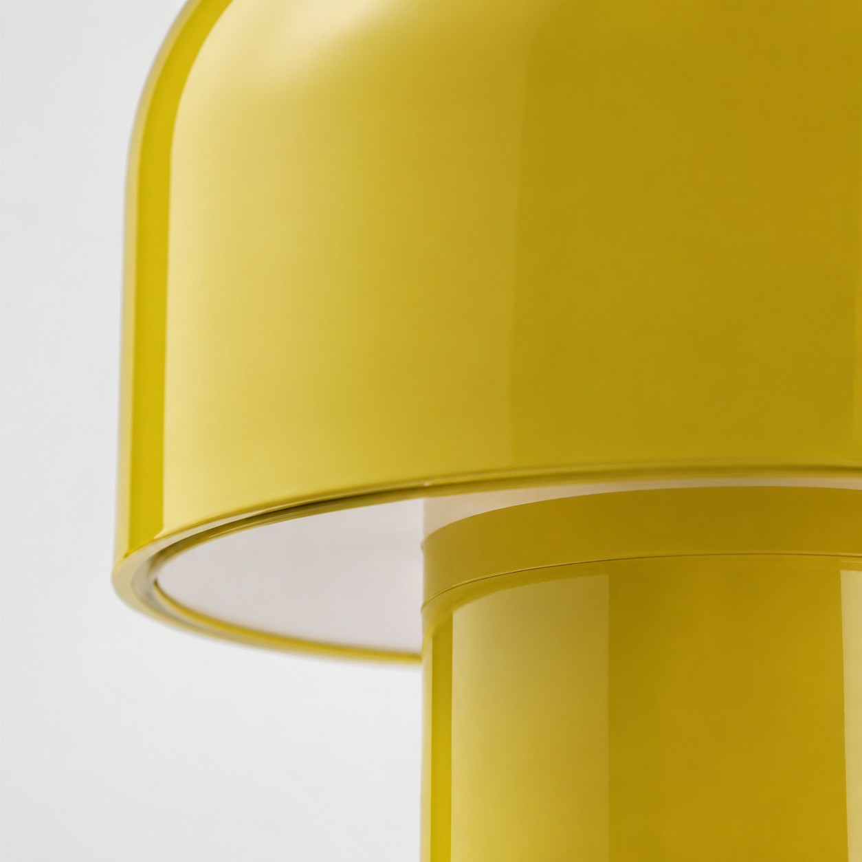 Detail van de lichtverspreidende acryl lampenkap
