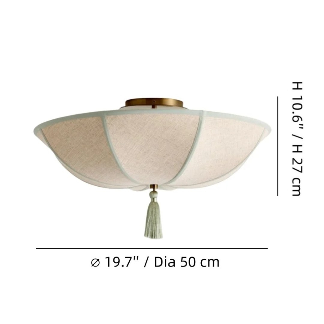 Valoflor maatdiagram 19.7 inch Dia 50 cm