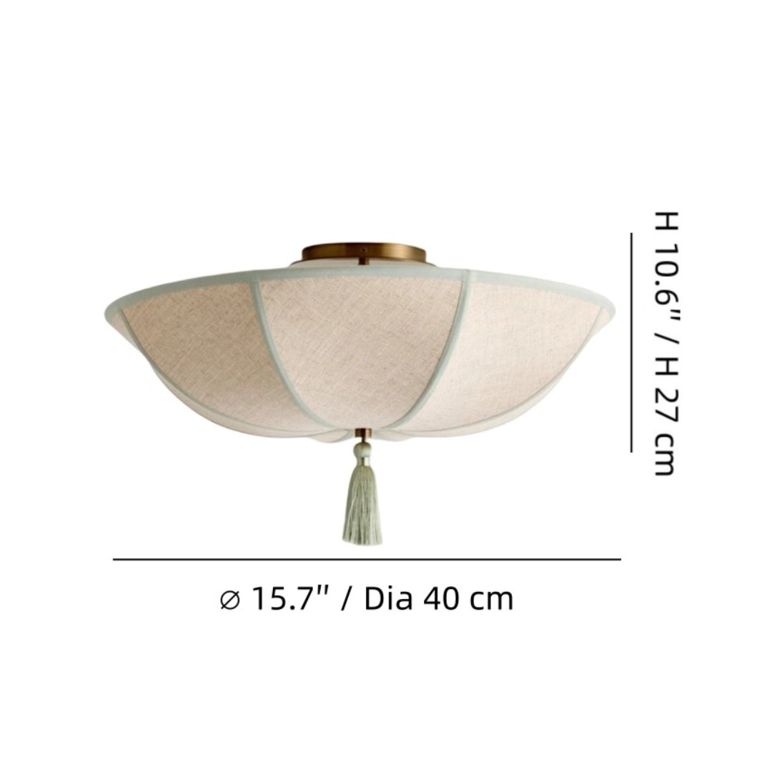 Valoflor maatdiagram 15.7 inch Dia 40 cm