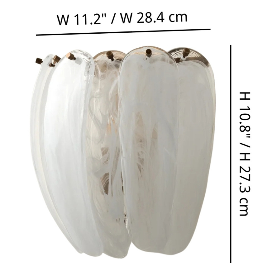 Velora wandlamp afmetingen